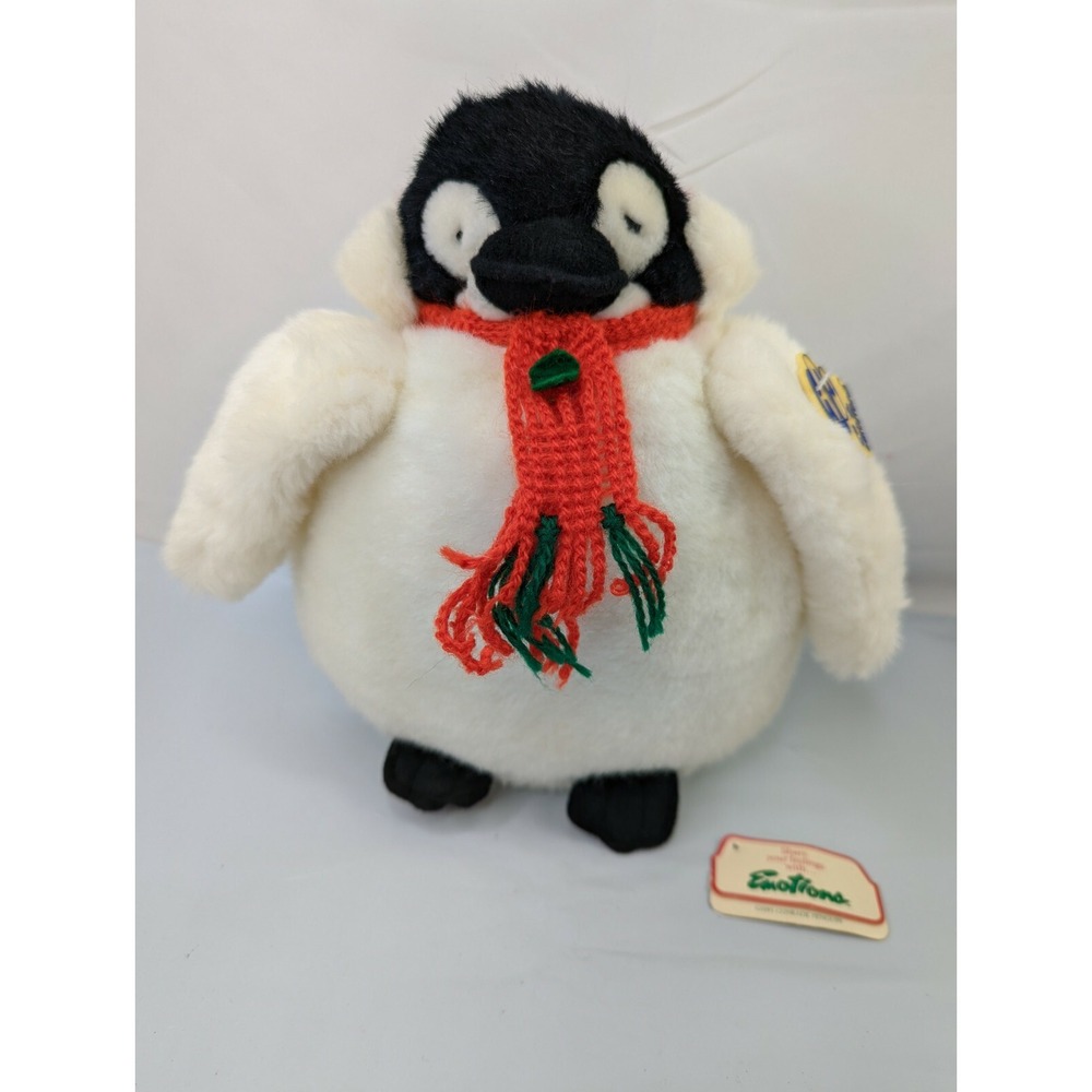 Mattel Emotions Conrade Penguin Plush G1093 11 Inch Stuffed‎ Animal Toy